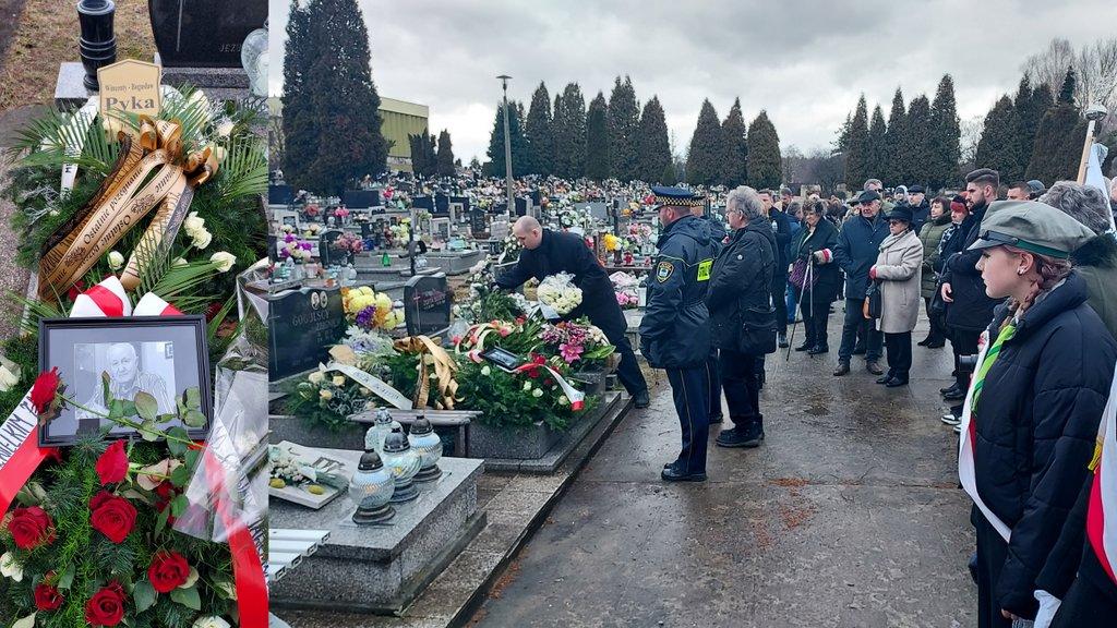 Ostatnie pożegnanie Bogusława Wincentego Pyki