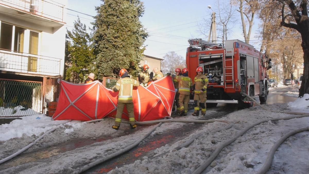 To mogło być podpalenie. Prokurator zlecił sekcję zwłok