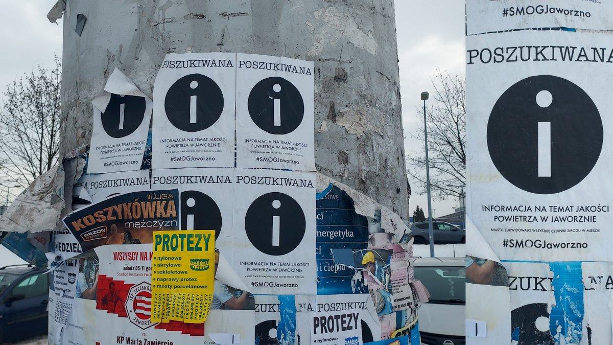 Poszukiwana informacja nt. jakości powietrza w Jaworznie