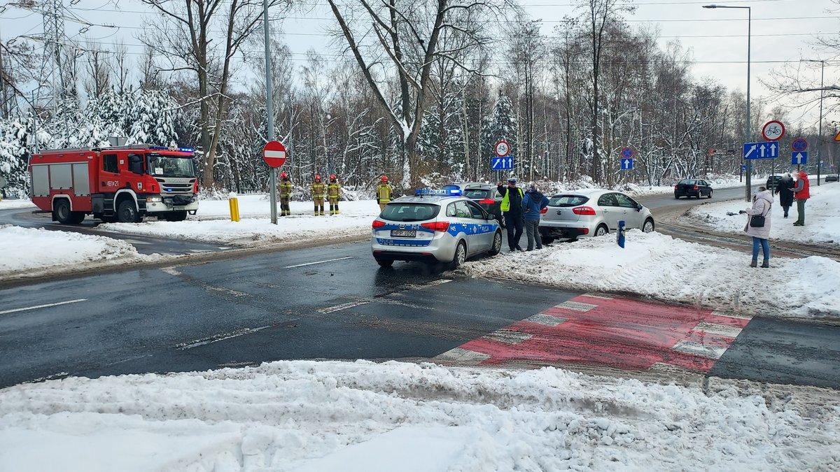 Wymuszenie pierwszeństwa i kolizja na Osiedlu Stałym w Jaworznie