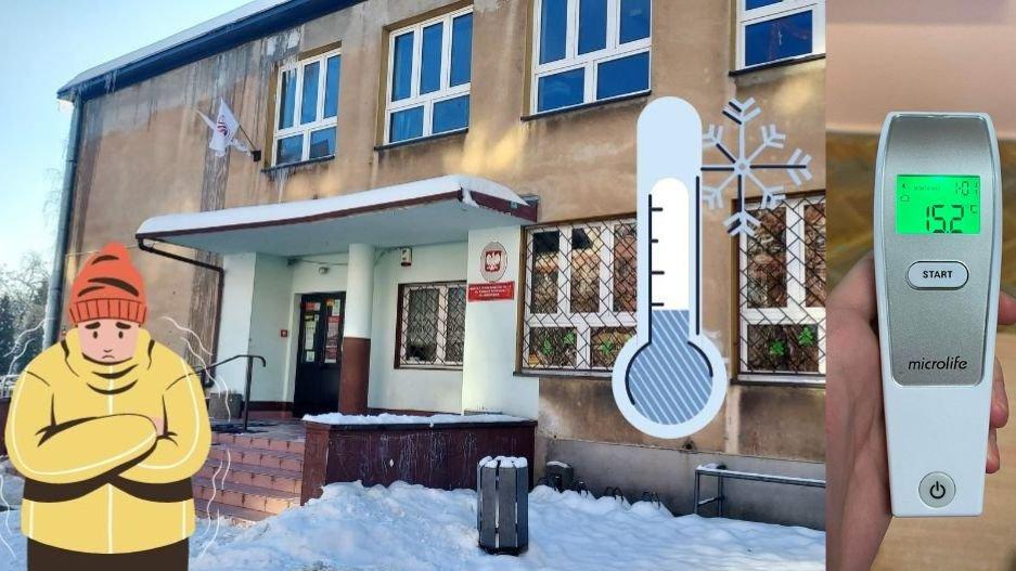 Tak zimno w podstawówce w Jaworznie, że rodzice zabierali z niej dzieci. Sytuacja już opanowana