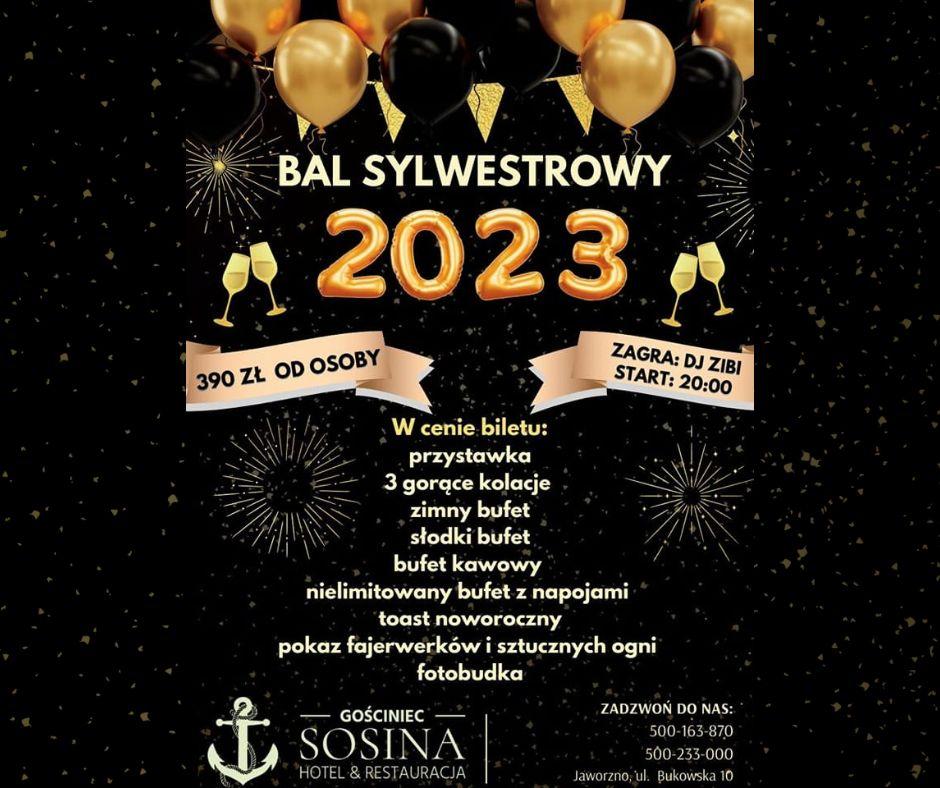 Sylwester marzeń z Gościńcem Sosina