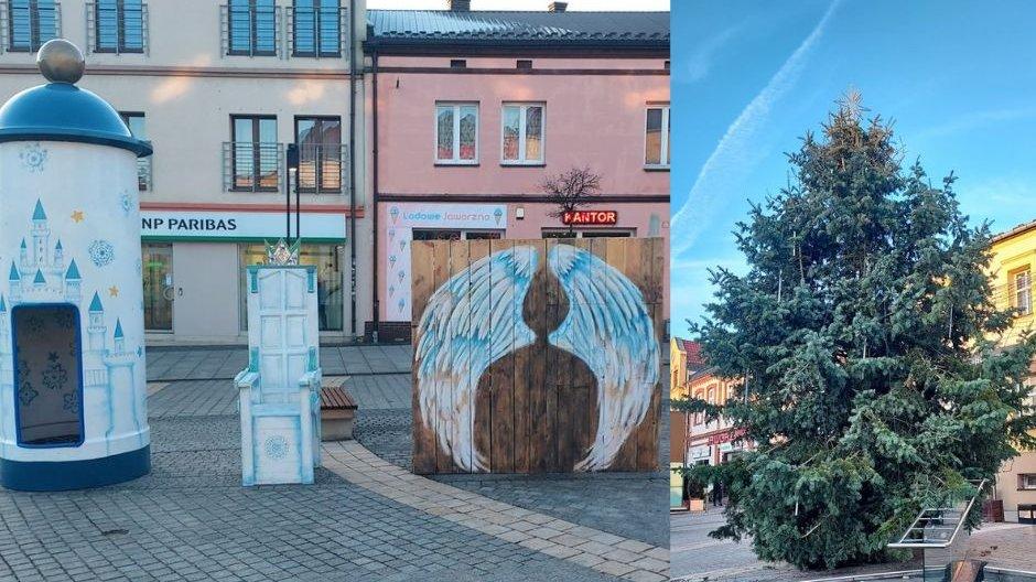 Choinka bożonarodzeniowa oraz inne ozdoby są już na rynku w Jaworznie