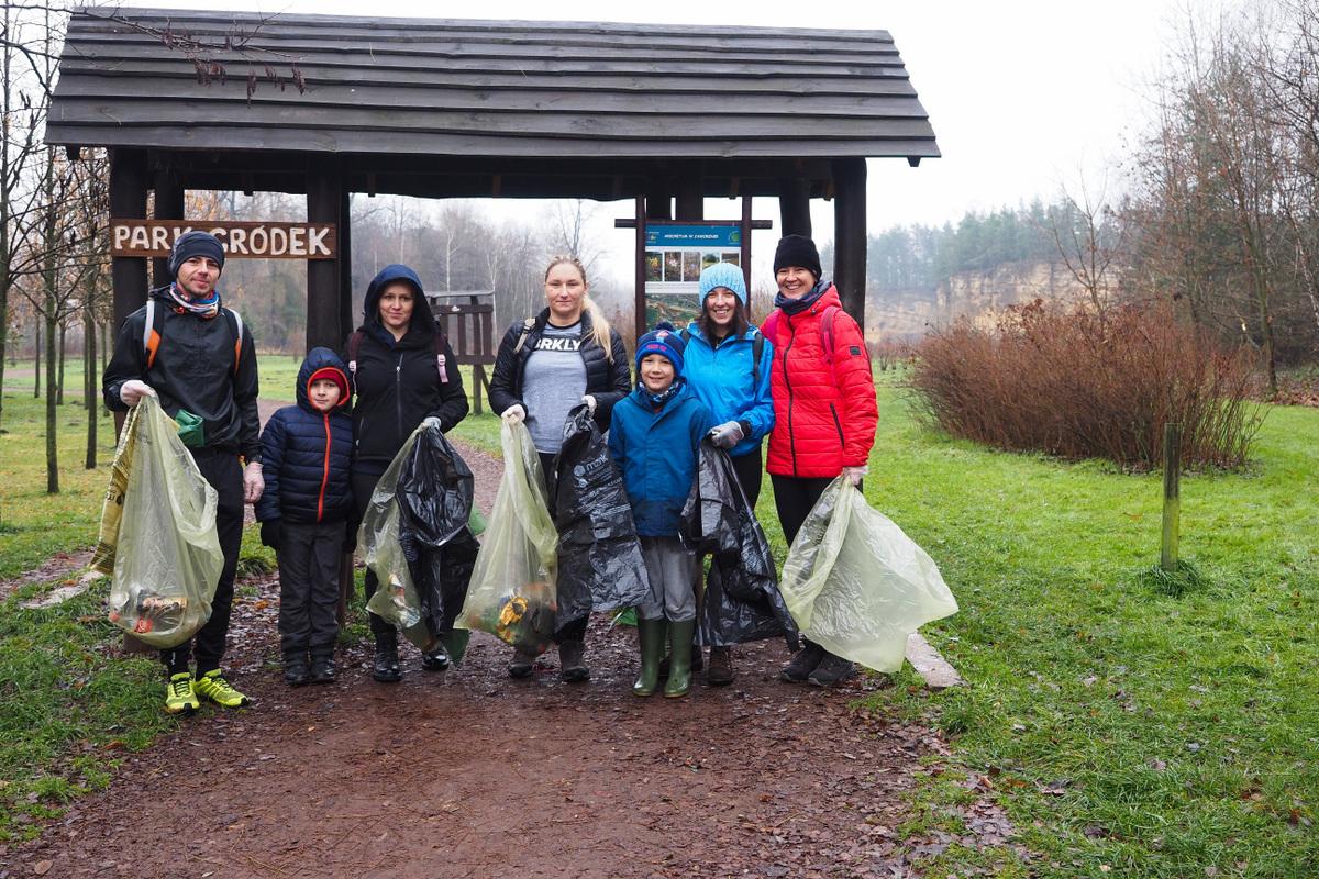 Plogging Jaworzno – posprzątali Gródek