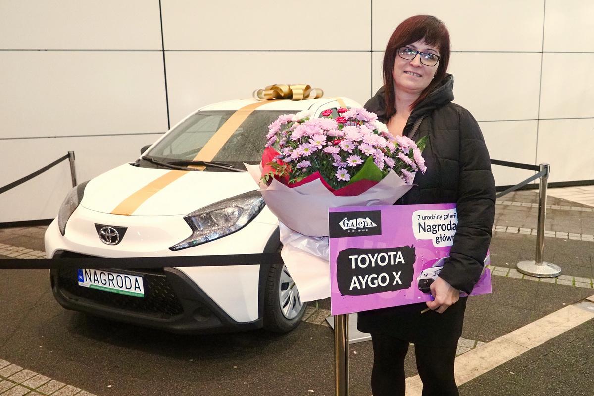Loteria urodzinowa Galeny zakończona - Toyota Aygo X znalazła właściciela