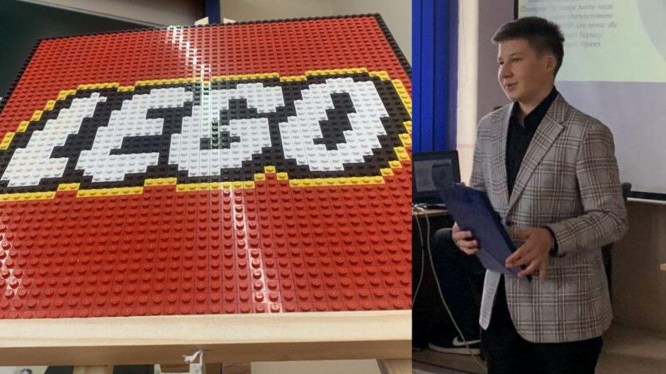 Zakręceni Pasją w ZSP nr 3. Kamil Banasik opowiedział o swojej pasji do LEGO