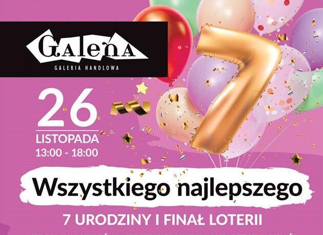 FINAŁ ODJAZDOWEJ LOTERII ORAZ 7. URODZINY GALERII GALENA