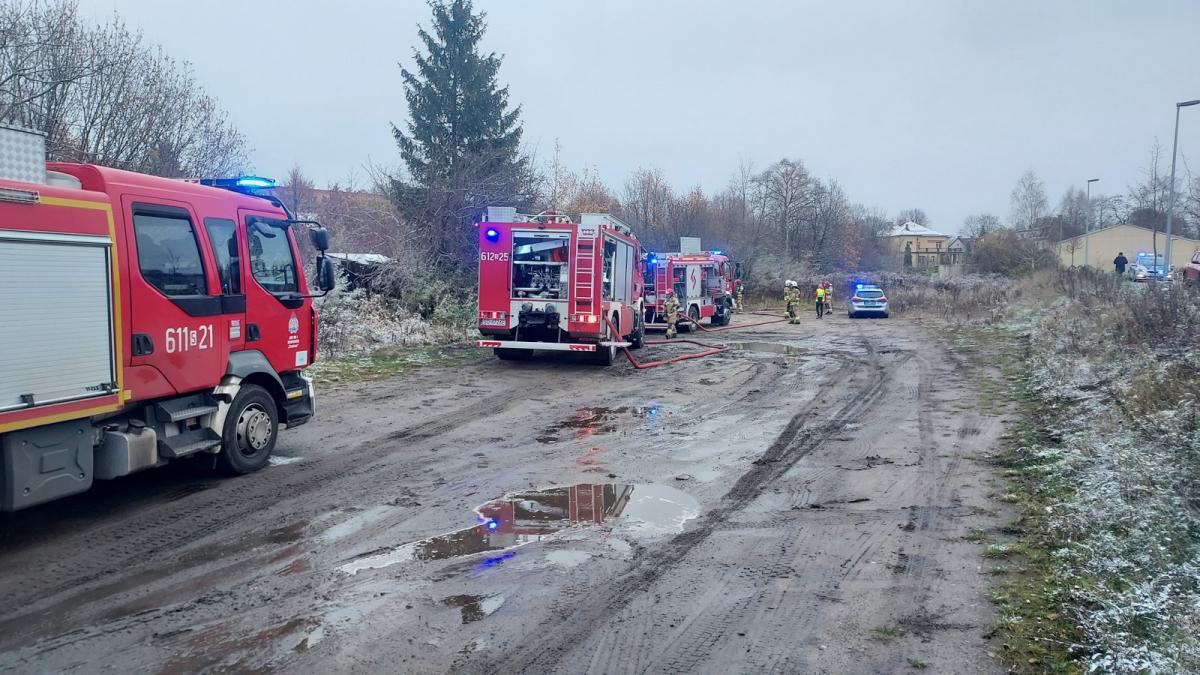 Strażak w cywilu bardzo przyczynił się do ugaszenia pożaru na ul. Mieszka I
