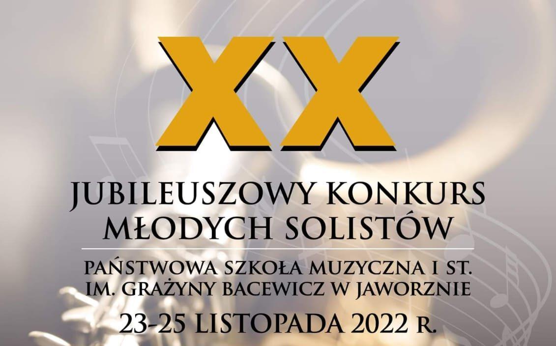 XX Ogólnopolski Konkurs Młodych Solistów
