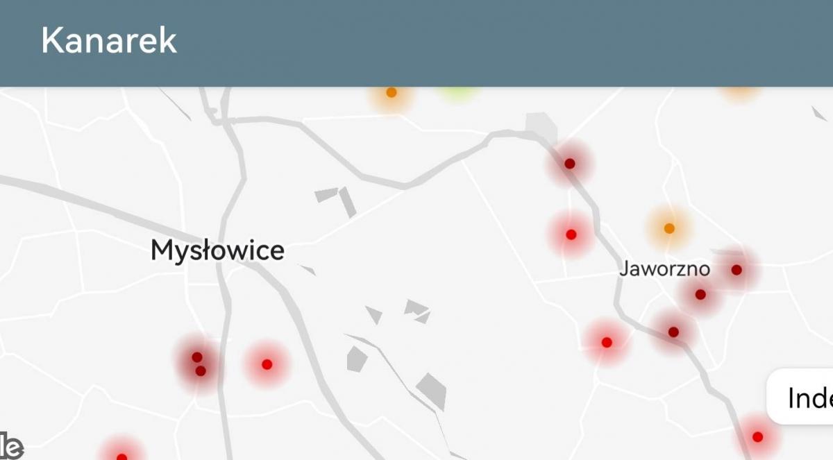 Jakość powietrza w Jaworznie 20 listopada 2022