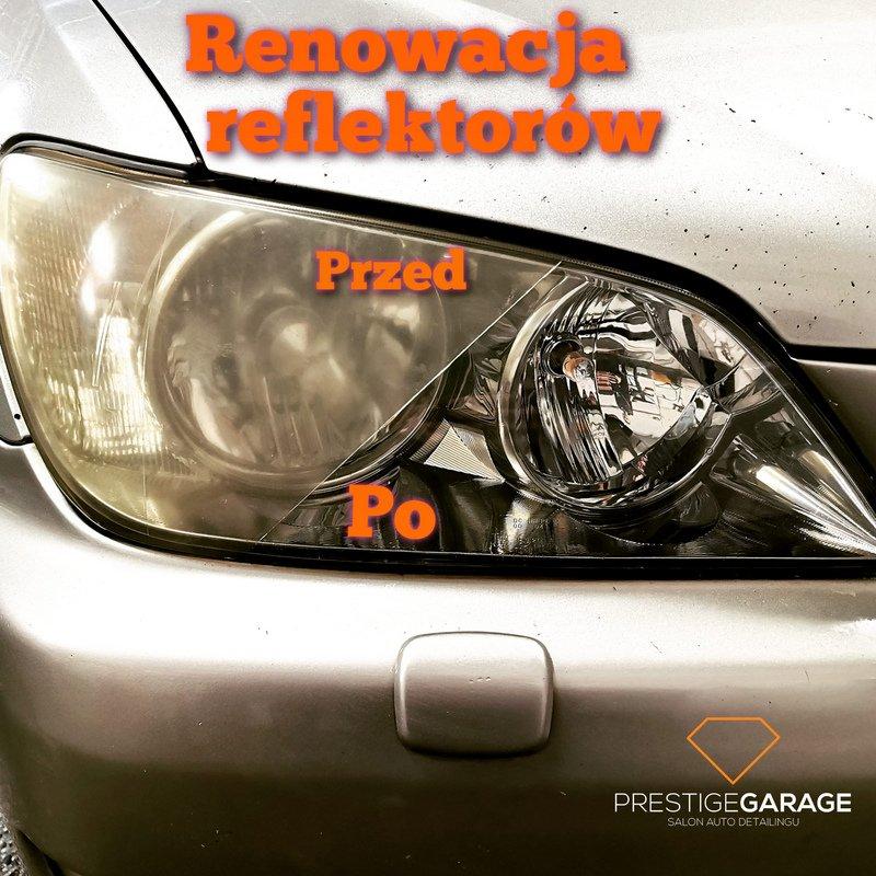 Renowacja reflektorów w Prestige Garage teraz taniej na hasło 