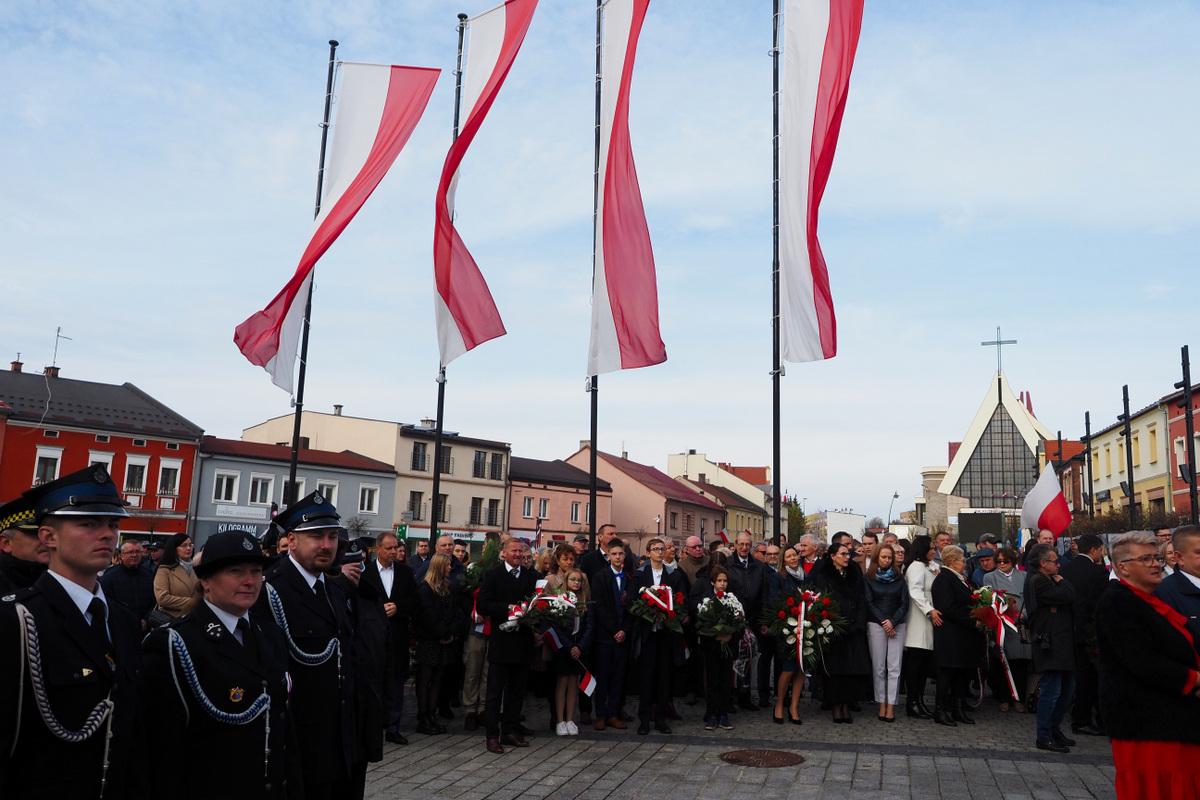 W 104 rocznicę odzyskania niepodległości - uroczystości w Jaworznie