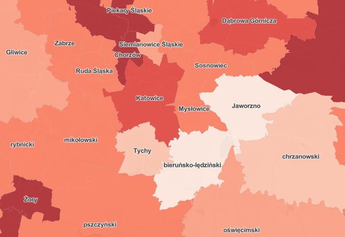 Aktualna sytuacja epidemiologiczna w Jaworznie – 1.11.2022