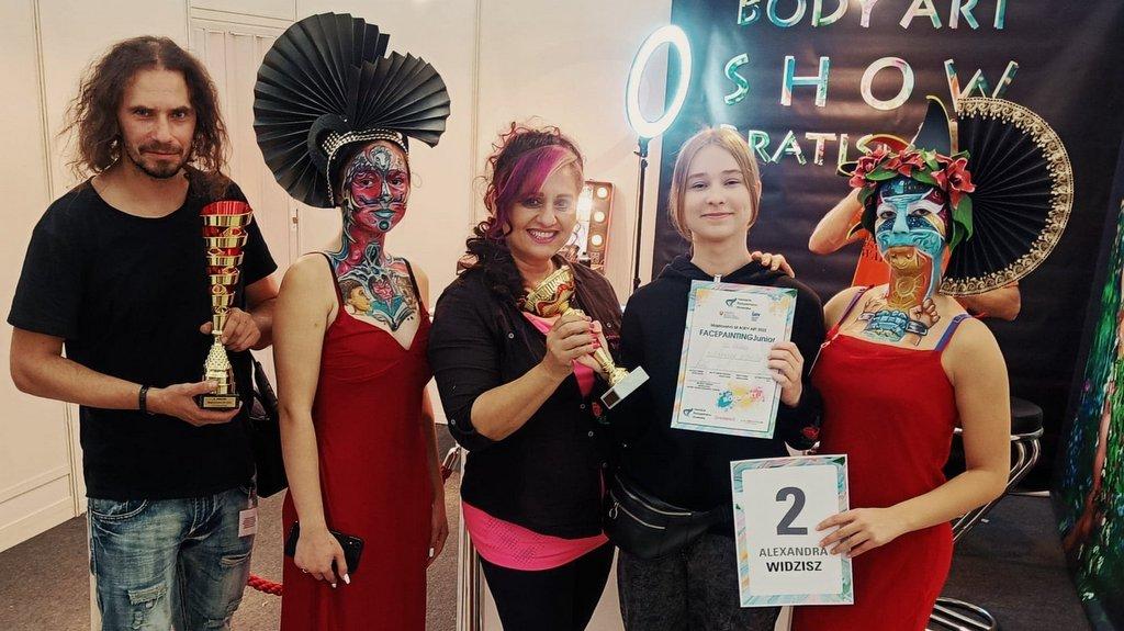 Marian Folga dominuje Mistrzostwa Bodypaintingu na Słowacji