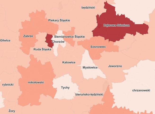 Aktualna sytuacja epidemiologiczna w Jaworznie – 26.10.2022
