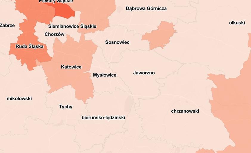 Aktualna sytuacja epidemiologiczna w Jaworznie – 24.10.2022