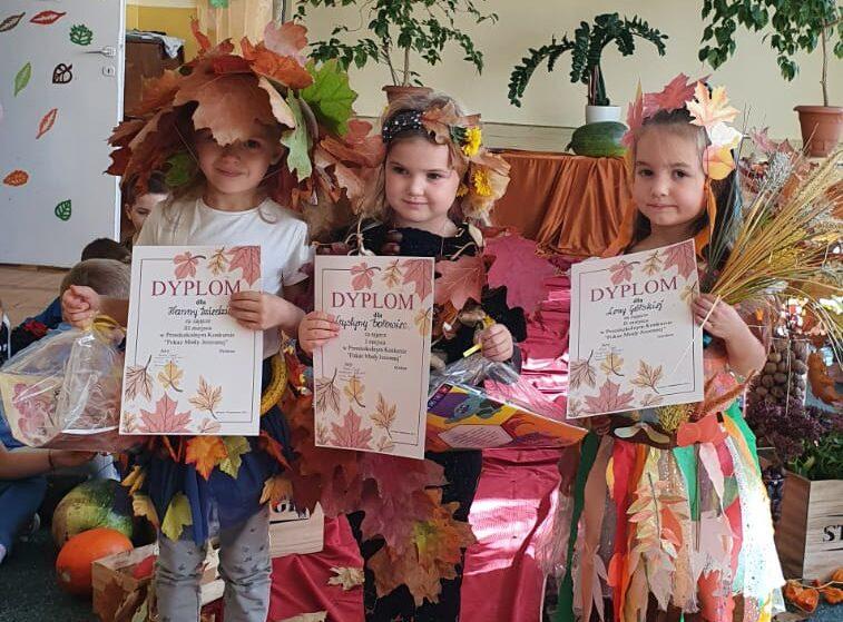Jesienny Pokaz Mody w Przedszkolu Miejskim nr 17