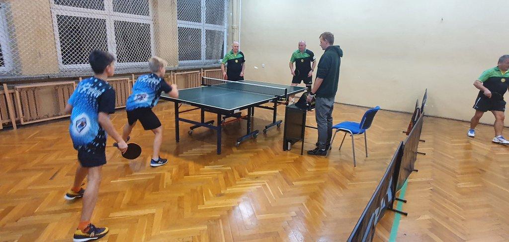 Mecz 4. kolejki IV ligi tenisa stołowego