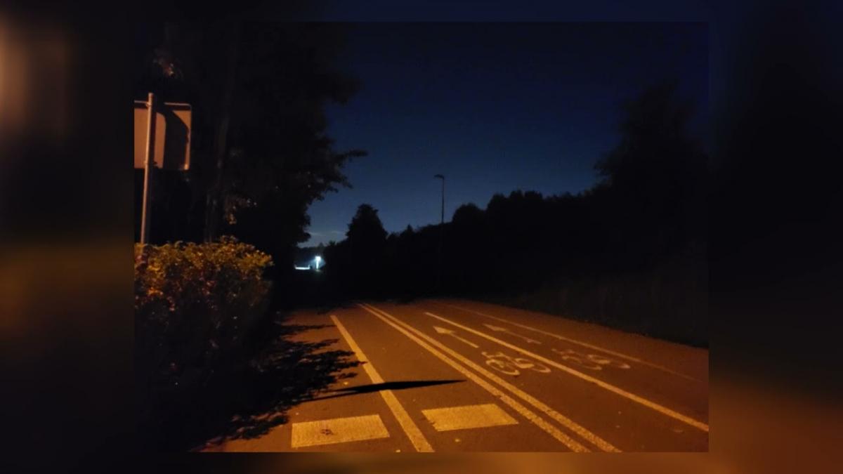 Na Velostradzie w nocy jest ciemno jak w...