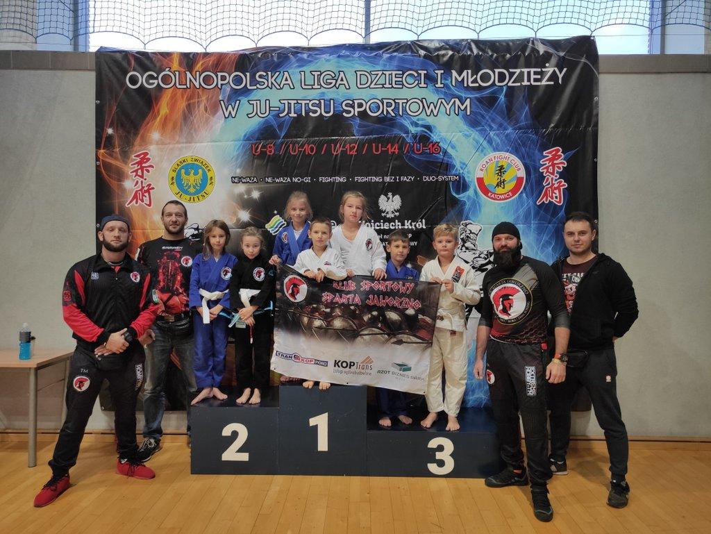 Sparta Jaworzno wygrywa klasyfikację medalową kolejnych zawodów Ligi Ju-Jitsu