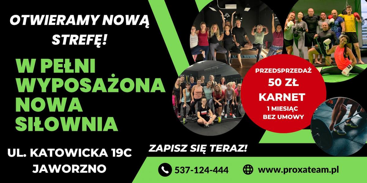 Nowa siłownia w Jaworznie