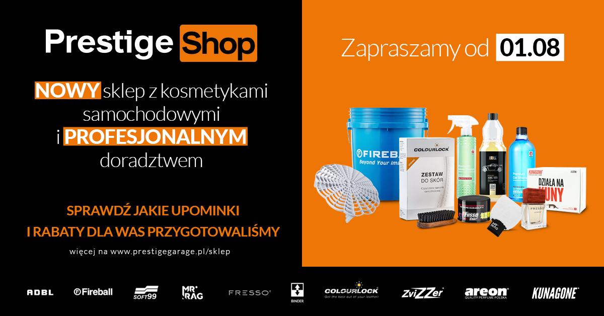 Prestige Shop Jaworzno – najlepsze kosmetyki dla Twojego samochodu