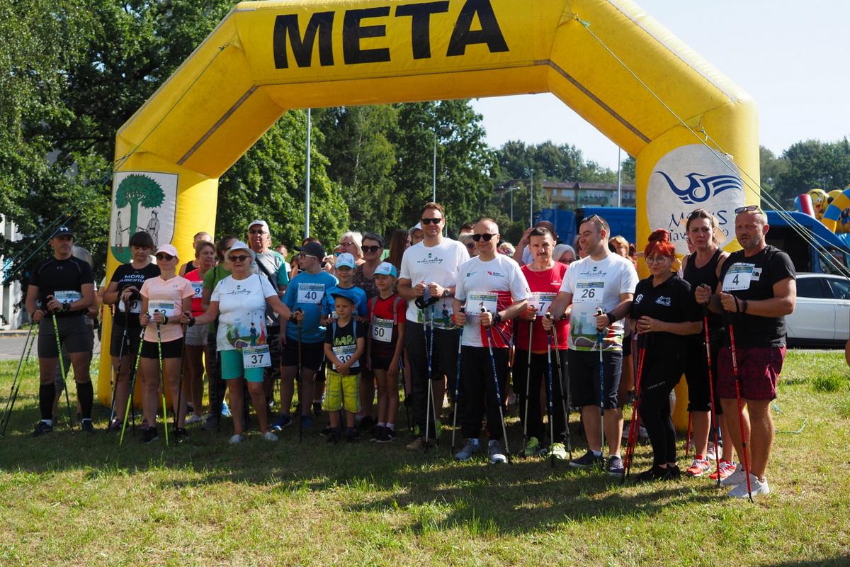 Pierwsza edycja Rajdu Nordic Walking na Podłężu