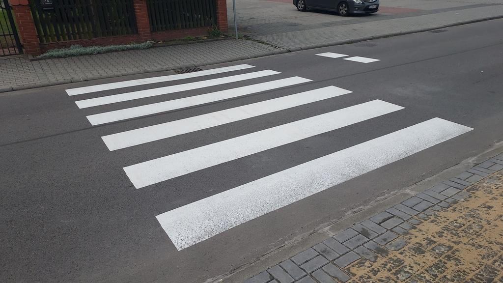 Nowe przejście dla pieszych w Koźminie