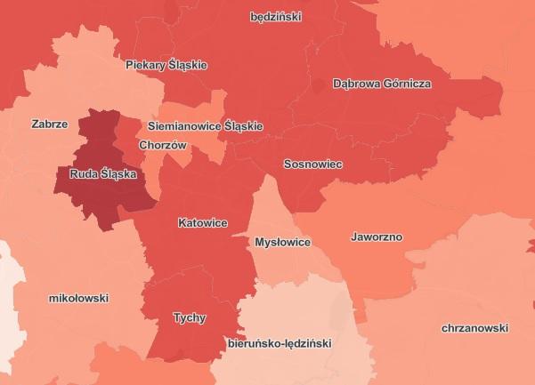 Aktualna sytuacja epidemiologiczna w Jaworznie – 22.07.2022
