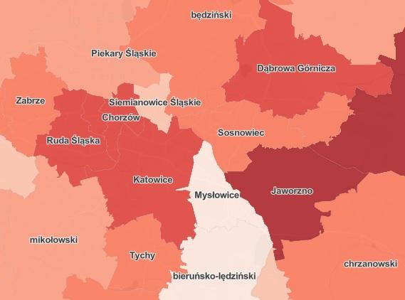 Aktualna sytuacja epidemiologiczna w Jaworznie – 20.07.2022