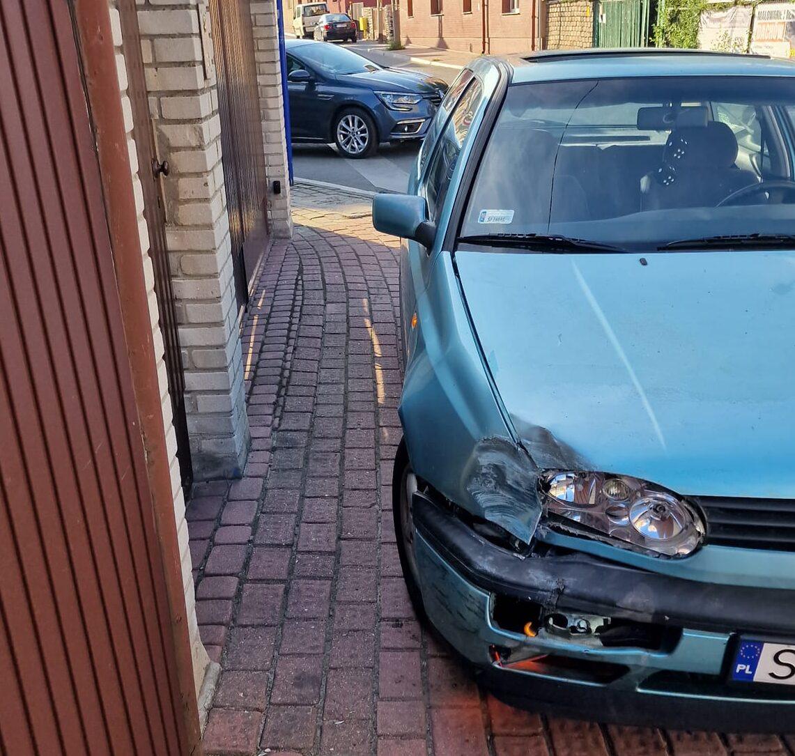 Kolizja przy ul. Obrońców Poczty Gdańskiej