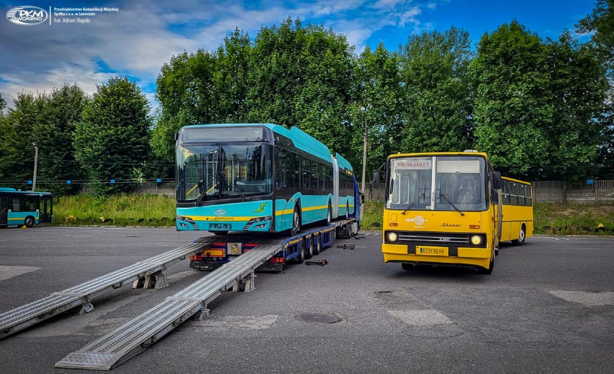 Nowy autobus w Jaworznie