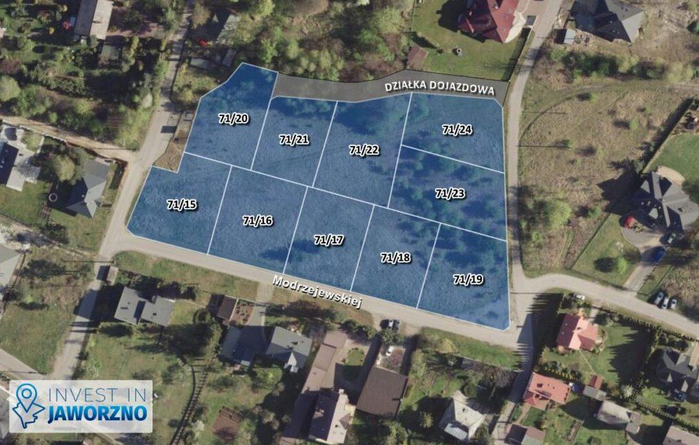 Miasto sprzedaje 10 działek mieszkaniowych przy ul. Modrzejewskiej