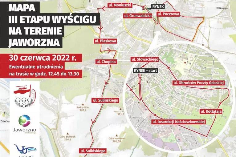 33. kolarski wyścig „Solidarności” i Olimpijczyków w Jaworznie. Będą utrudnienia w ruchu