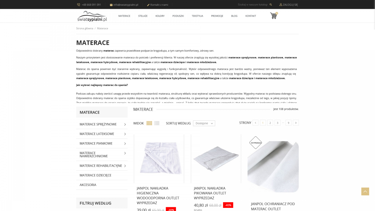 Jakie materace do spania - dlaczego to takie istotne?