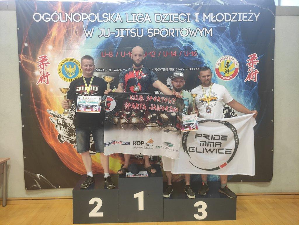 I miejsce Sparty Jaworzno w klasyfikacji medalowej na Ogólnopolskiej Lidze Ju-Jitsu