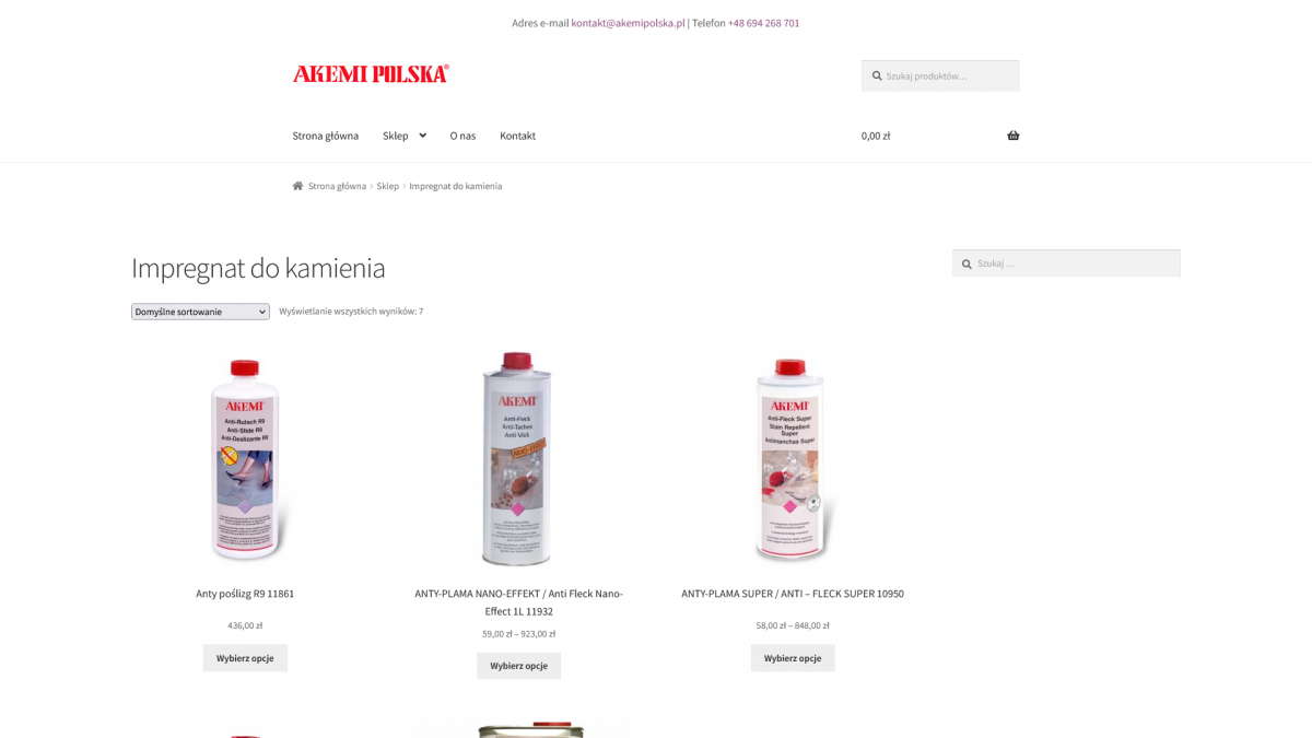 Jak dziala impregnat do kamienia?