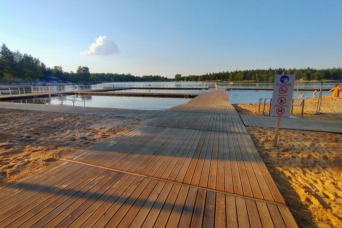 Zalew Sosina w Jaworznie przygotowany do sezonu letniego