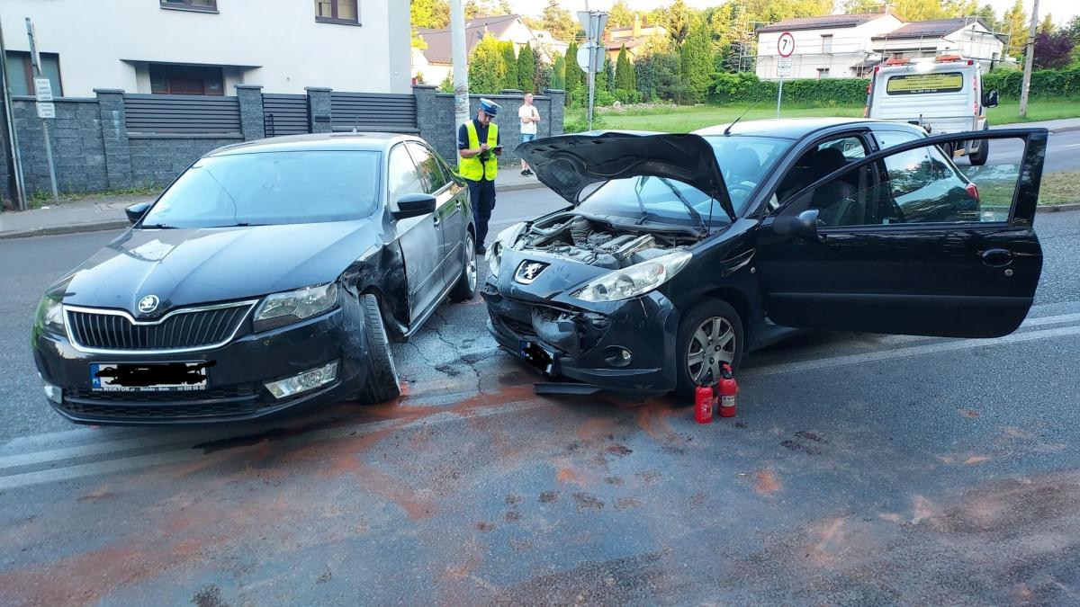 Kierujący Skodą nie ustąpił pierwszeństwa — został ukarany wysokim mandatem
