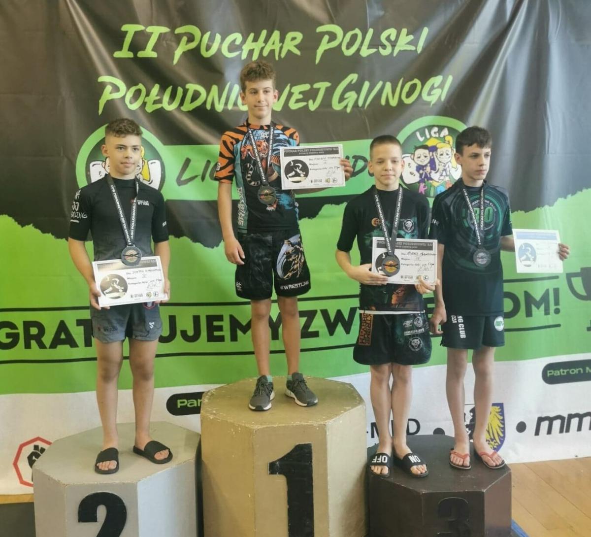 Rio Grappling Club Jaworzno z medalami w I Pucharze Polski Południowej BJJ Gi i NoGI