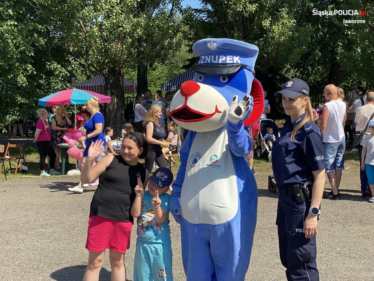 Policjanci na „Festynie Elżbietańskim”