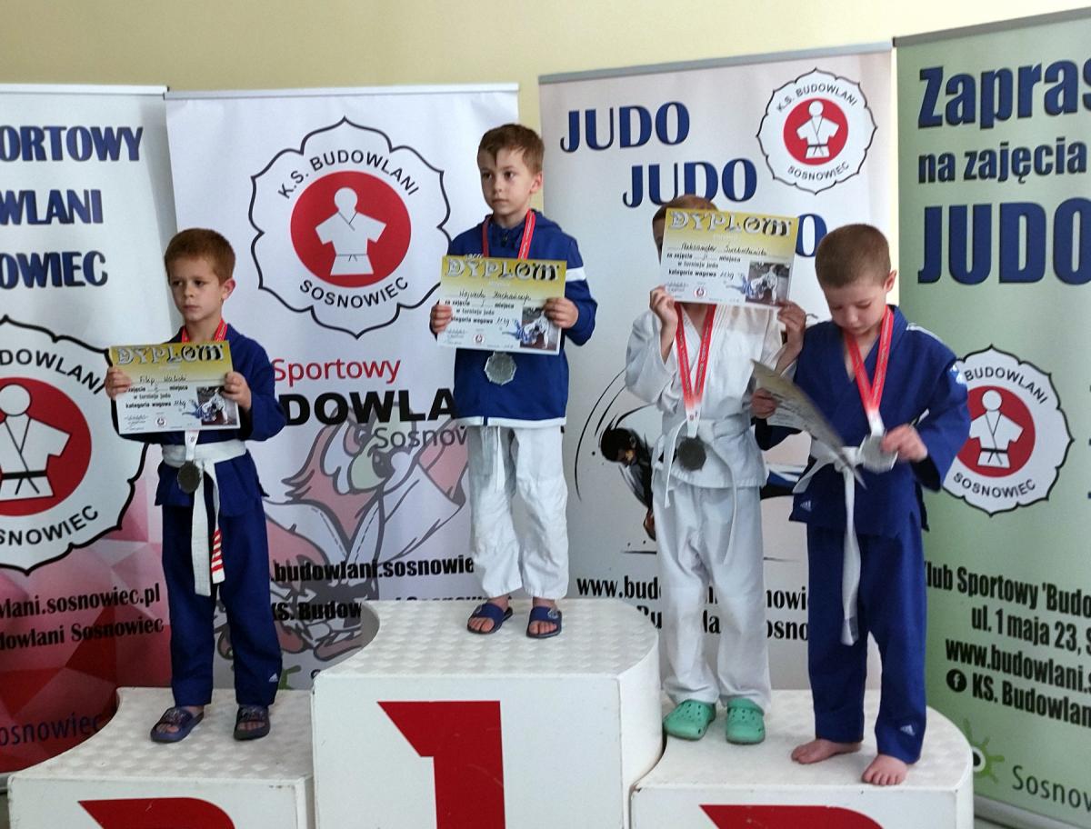 Medale Satori Jaworzno w turnieju judo
