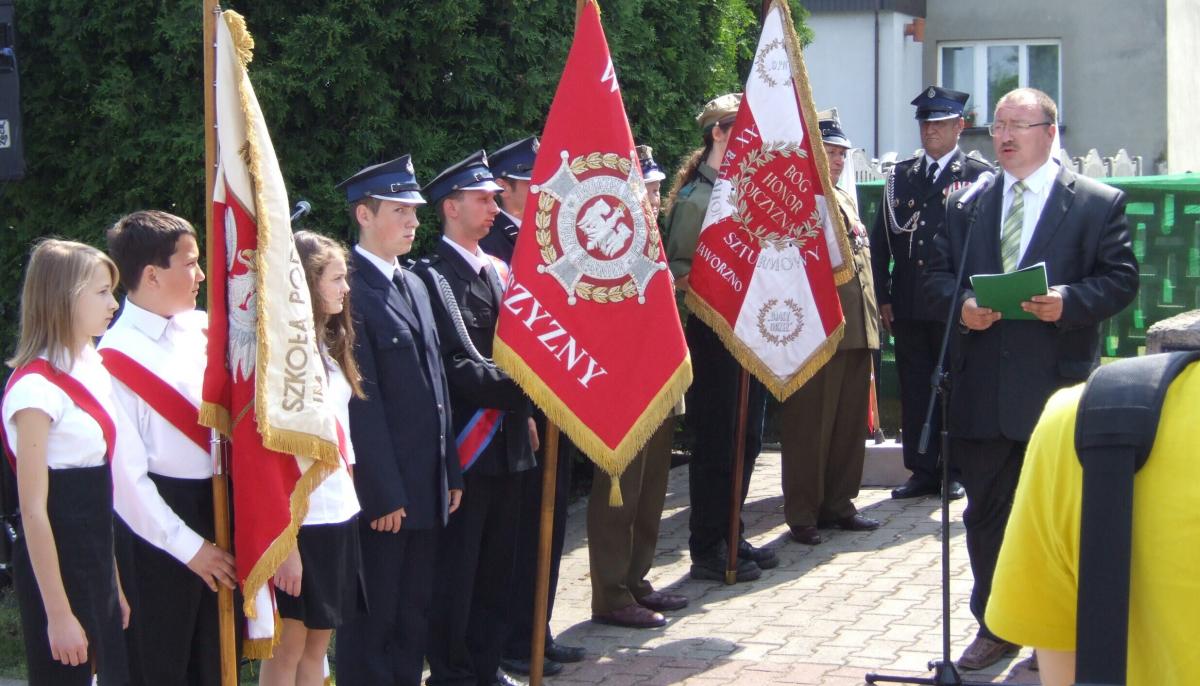 Zaproszenie na uroczystości pod pomnikiem Ofiar Faszyzmu 1939-1945