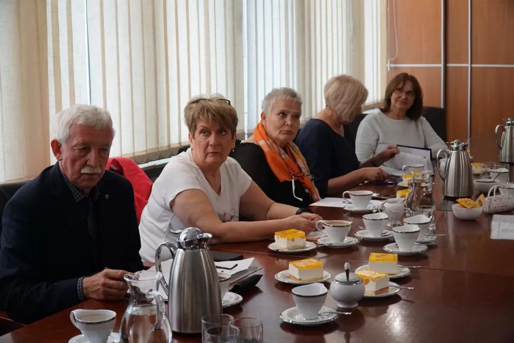 Spotkanie władz miasta z radą seniorów