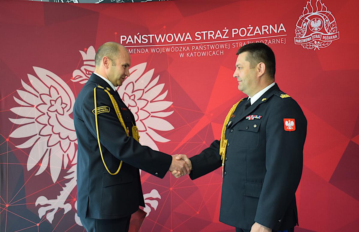 Nowy Komendant Państwowej Straży Pożarnej w Jaworznie