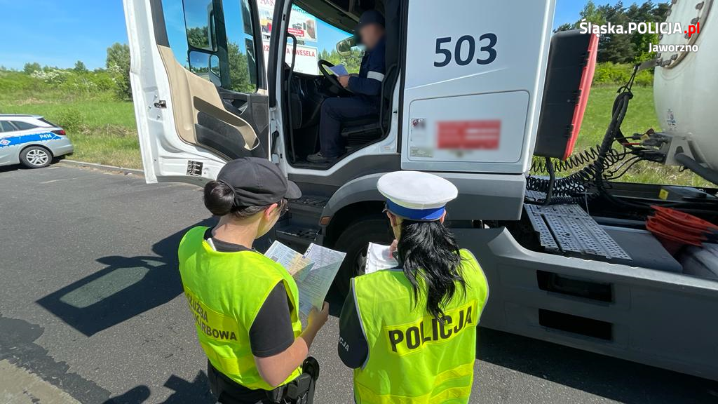 Wspólne działania służb na jaworznickich drogach