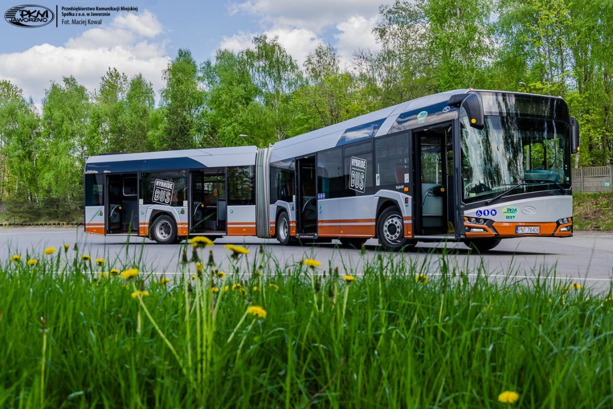 Testy hybrydowego autobusu w Jaworznie
