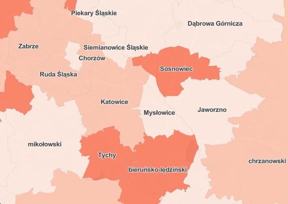 Aktualna sytuacja epidemiologiczna w Jaworznie – 1.05.2022