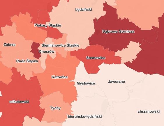 Aktualna sytuacja epidemiologiczna w Jaworznie – 30.04.2022