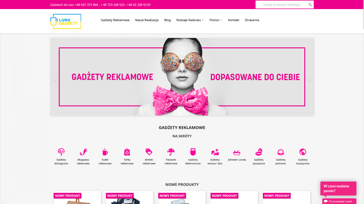 Gadżety reklamowe dla firmy i domu